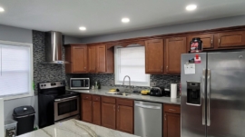 Basement Kitchen & Home Office Build Services in Bondurant, Iowa