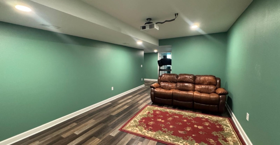 Family Room & Basement Renovation in Urbandale, Iowa (1)