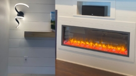 Fireplace Installation for Clive Basements