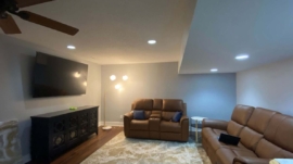 How to Brighten Up a Dark Basement and Create a Dreamy Living Space